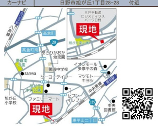 【地図】 | 日野市旭が丘1-28-28