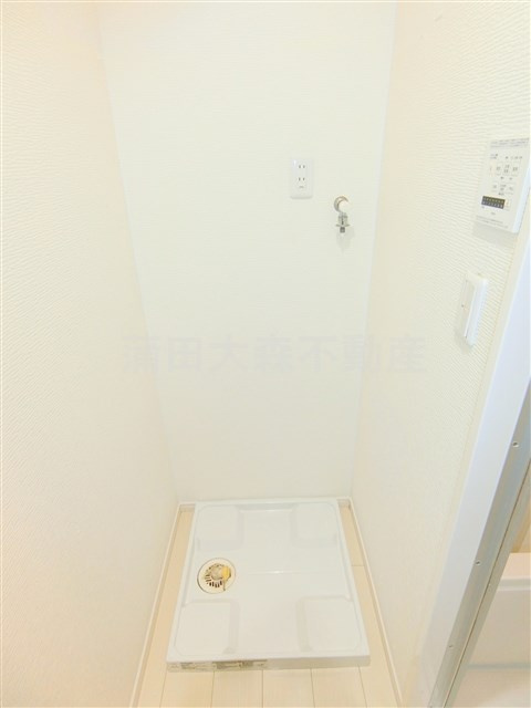京急蒲田駅リノベーション済1Kの設備|洗濯機置き場