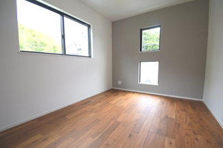 【洋室】 | 安佐南区長束西1（安芸長束駅）全2区画　B棟 | 2階　洋室×3　収納付きでお部屋がスッキリ広く使えます。
