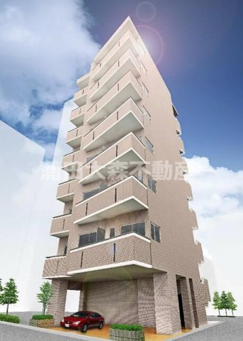 スモールシティハウス平和島の外観パース