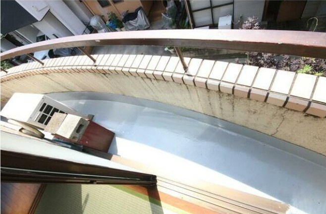 朝霞市宮戸２丁目の賃貸マンションのバルコニー