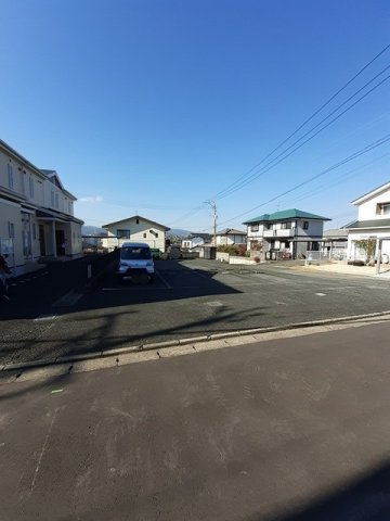 熊本市北区清水亀井町のアパートの駐車場|駐車場完備です