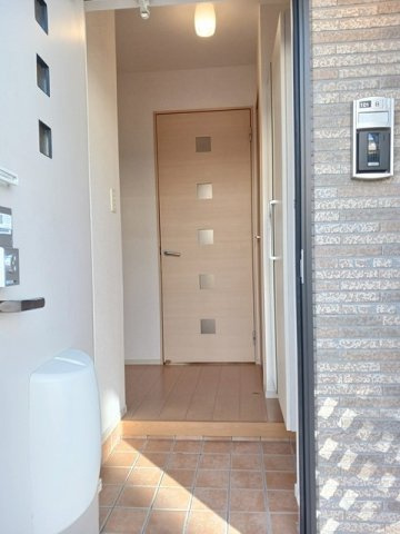 フルール正林Ｂの玄関|玄関です