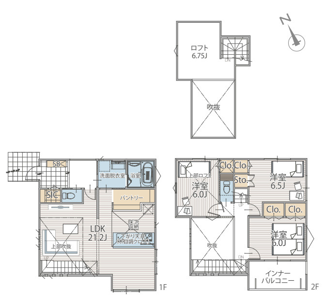 藤沢市鵠沼神明3丁目　新築戸建　全7棟7号棟
