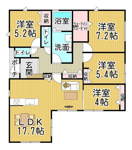 リーブルガーデン常滑市大和町　5号棟