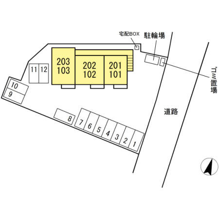 ＳＡＭ-Ⅲの区画図