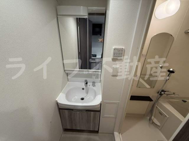 プレサンス森ノ宮 THEゲートの独立洗面台|独立洗面台です