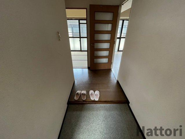 ヴィラ大鹿の玄関