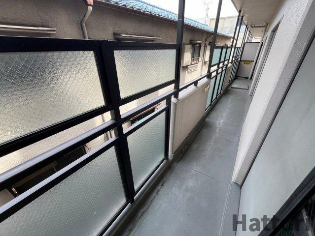 ヴィラ大鹿のバルコニー