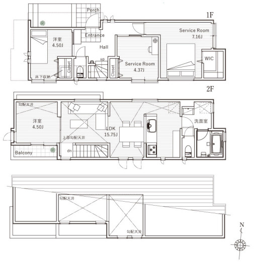 茅ヶ崎市松風台　新築戸建　全2棟B号棟