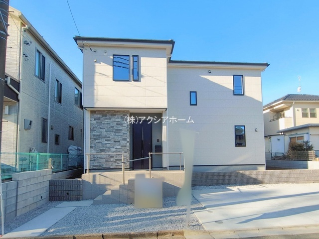 所沢市若狭2丁目・全1棟　新築一戸建　～ZEH水準住宅～の外観|現地写真（2026年2月19日撮影）