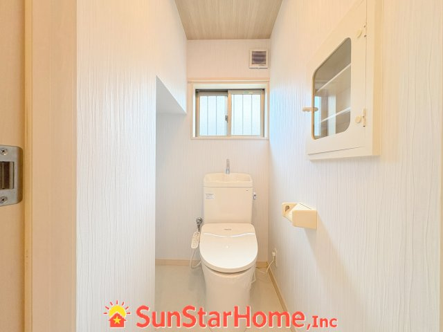 【サンスターホーム】あきる野市牛沼　中古戸建のトイレ