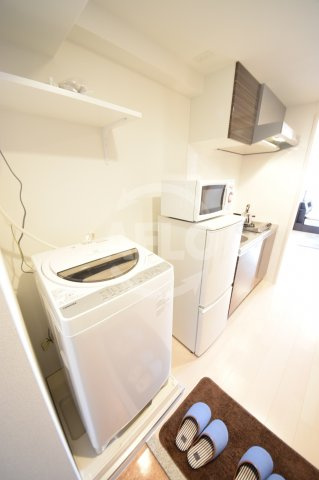 Luxe布施駅前の設備|Luxe布施駅前　室内洗濯パン