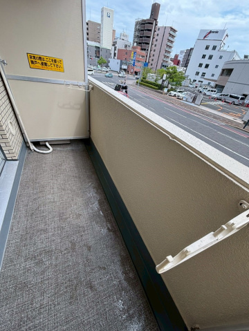 ベルミヤジのバルコニー|広々としたバルコニーです