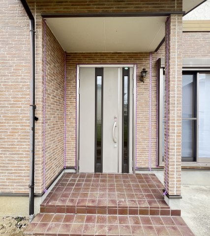 磯城郡田原本町大字宮森の玄関