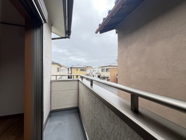 磯城郡田原本町大字宮森のバルコニー