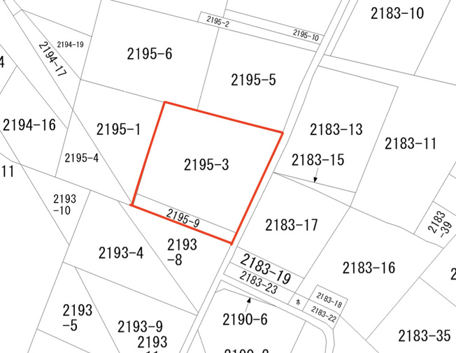 【区画図】 | 本庄市前原1丁目　中古戸建