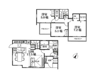 ふじみ野市桜ヶ丘3丁目　新築一戸建住宅　全1棟　(ふじみ野店)の画像