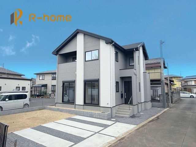 龍ケ崎市立野7期　新築戸建て　1号棟の外観|ご予約を頂ければ、『平日』はもちろん『早朝』や『夜間』もご見学可能です♪お気軽にお申し付けください♪