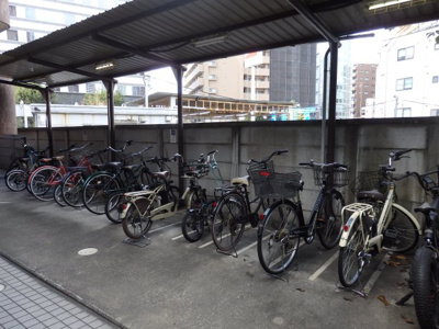 【駐輪場】 | パレソレイユ西新宿