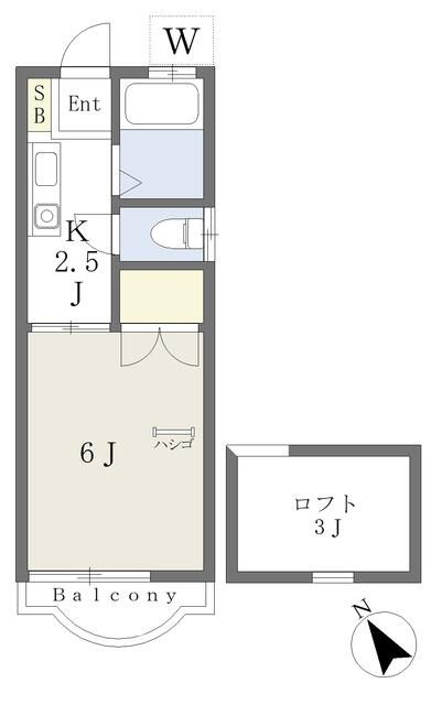 調布市調布ケ丘3丁目のアパートの画像