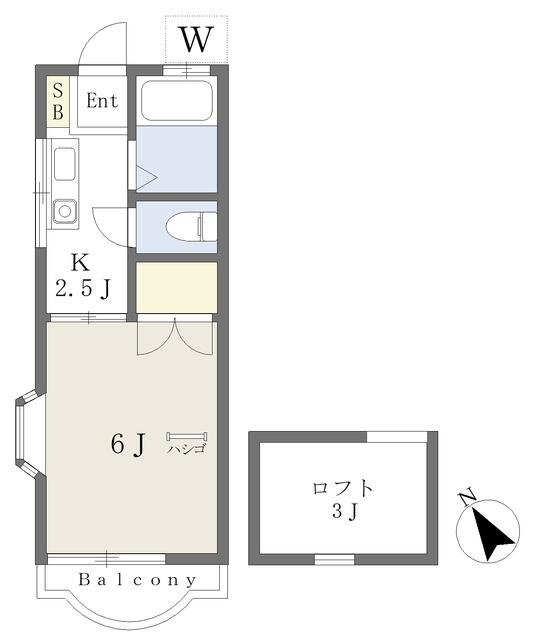 調布市調布ケ丘3丁目のアパートの画像