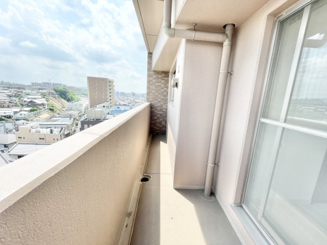 エステムコート御殿山シティライフのバルコニー|広々としたバルコニーです