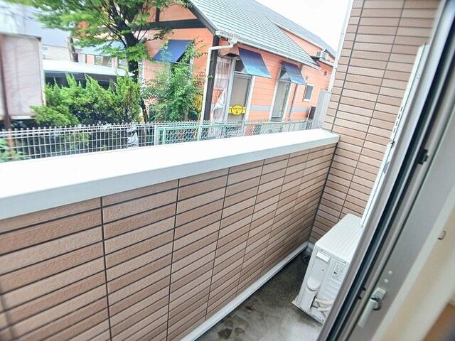 アバンツァート玉手Ⅲのバルコニー