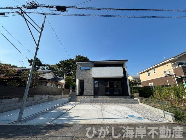 平塚市黒部丘　新築戸建　全２棟の外観|現地外観