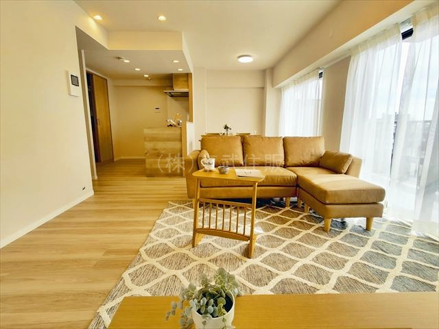 【居間・リビング】 | エクセルふじみ野 | ご家族が集まるリビングは15.5帖の広さです