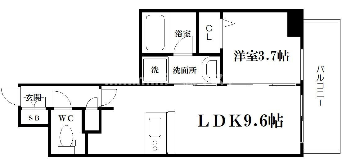 アーバネックス大阪城北の間取り