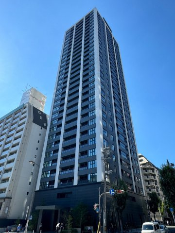 【外観】 | 【外観】地上31階建て、総戸数174戸！地下鉄「谷町四丁目」駅徒歩3分の制振構造タワーマンション！