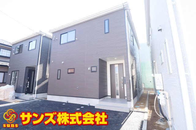 郡山市開成5丁目　　２号棟　　開成小学校、郡山第１中学区の外観|北側から見た外観