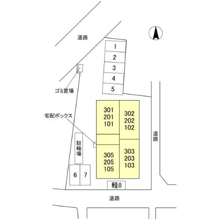 【区画図】 | D－ROOM山上
