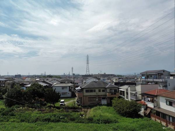 ビレッジハウス私部4号棟の展望|ビレッジハウスの同一物件・同一タイプの間取りの写真です