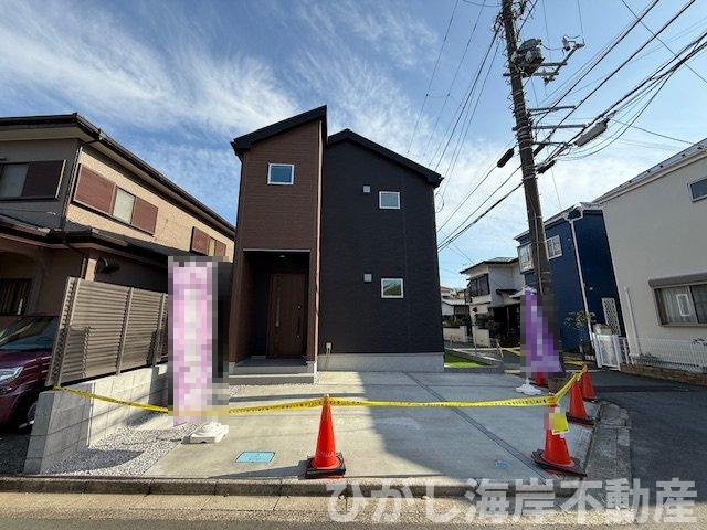 茅ヶ崎市甘沼　新築戸建の外観|現地外観