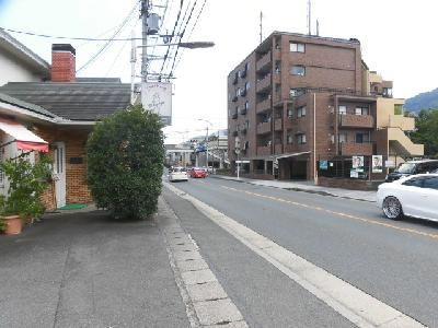 イデアーレ嵯峨の周辺|前面道路