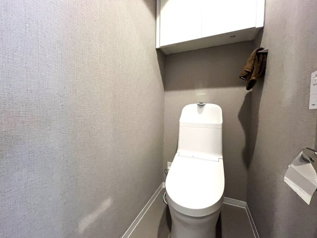 ベルヴィ香椎壱番館のトイレ