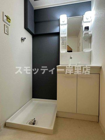 エバーグリーン住之江の洗面所