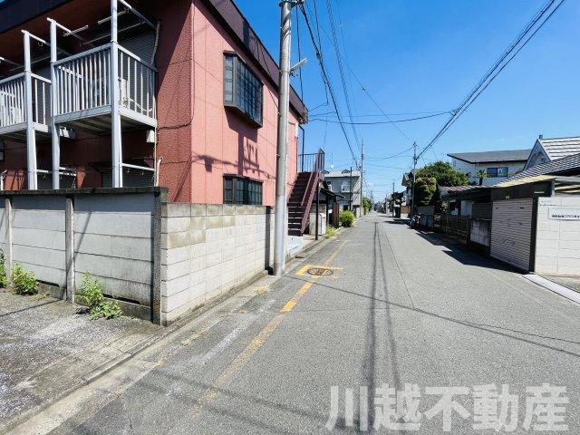 90坪超の土地！複数路線利用可能！の前面道路含む現地写真|駅やご自宅からの送迎賜ります
