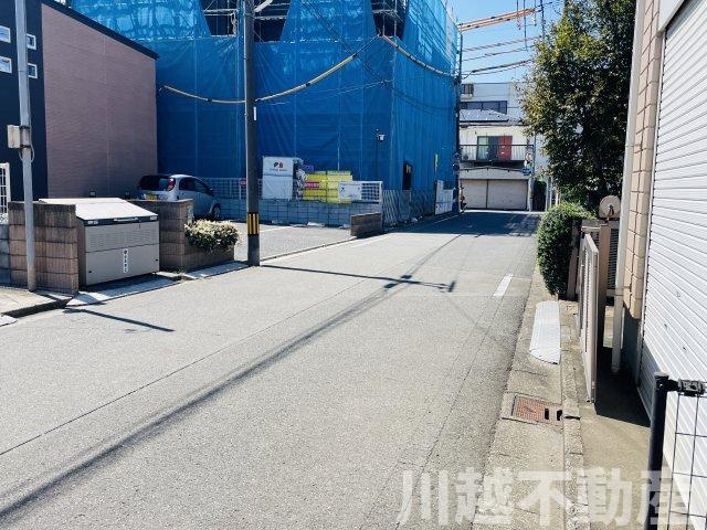 90坪超の土地！複数路線利用可能！の前面道路含む現地写真|水曜のみ定休日です