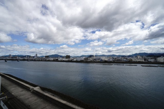 【展望】 | 【上質リフォーム】ファミール江波公園リバーサイド参番館 | 現地（2025年9月5日11：00頃）撮影