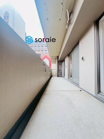 アイディスクエア川越新富町のバルコニー