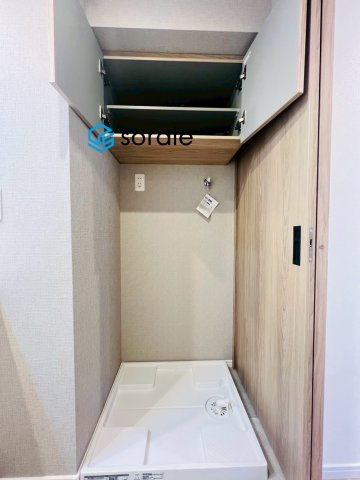 アイディスクエア川越新富町のランドリースペース