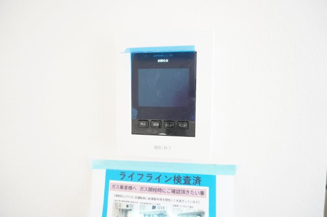 越谷市登戸町 新築分譲住宅のセキュリティ|TVモニター付きインターフォン