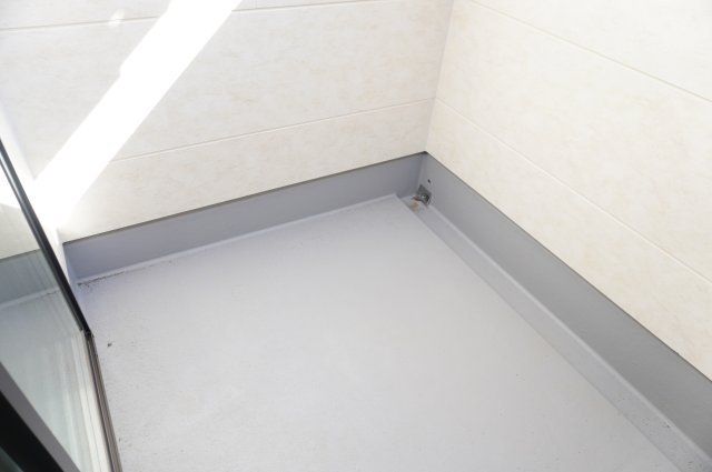 越谷市登戸町 新築分譲住宅のバルコニー