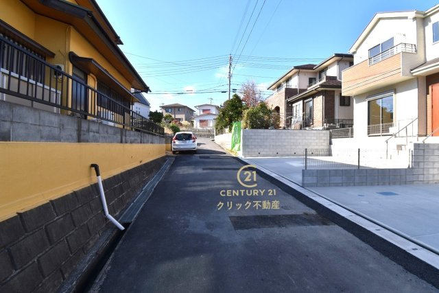 ハートフルタウン 　日立市森山町　３期　2の前面道路含む現地写真|現地撮影（2025年11月）