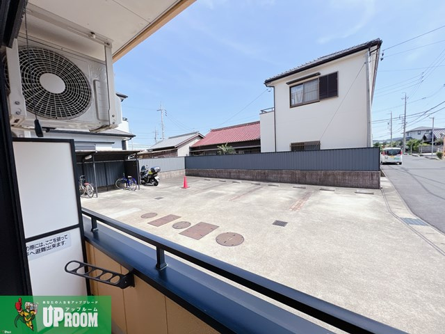 グランド　モンブランのバルコニー