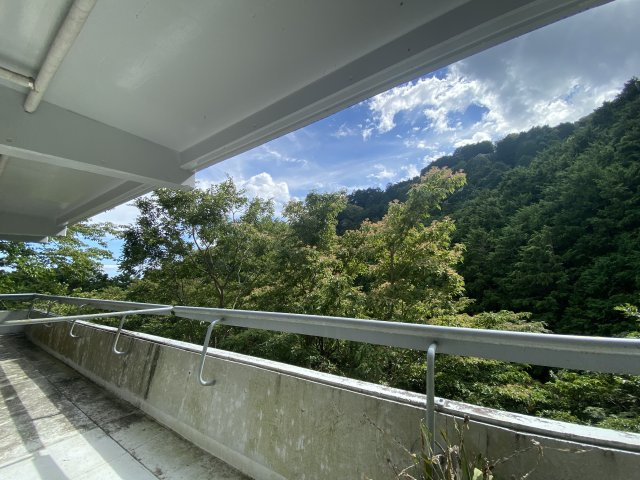 ビラ自然郷マンションのバルコニー|バルコニーからの眺望