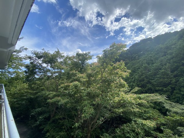 ビラ自然郷マンションの展望|バルコニーからの眺望